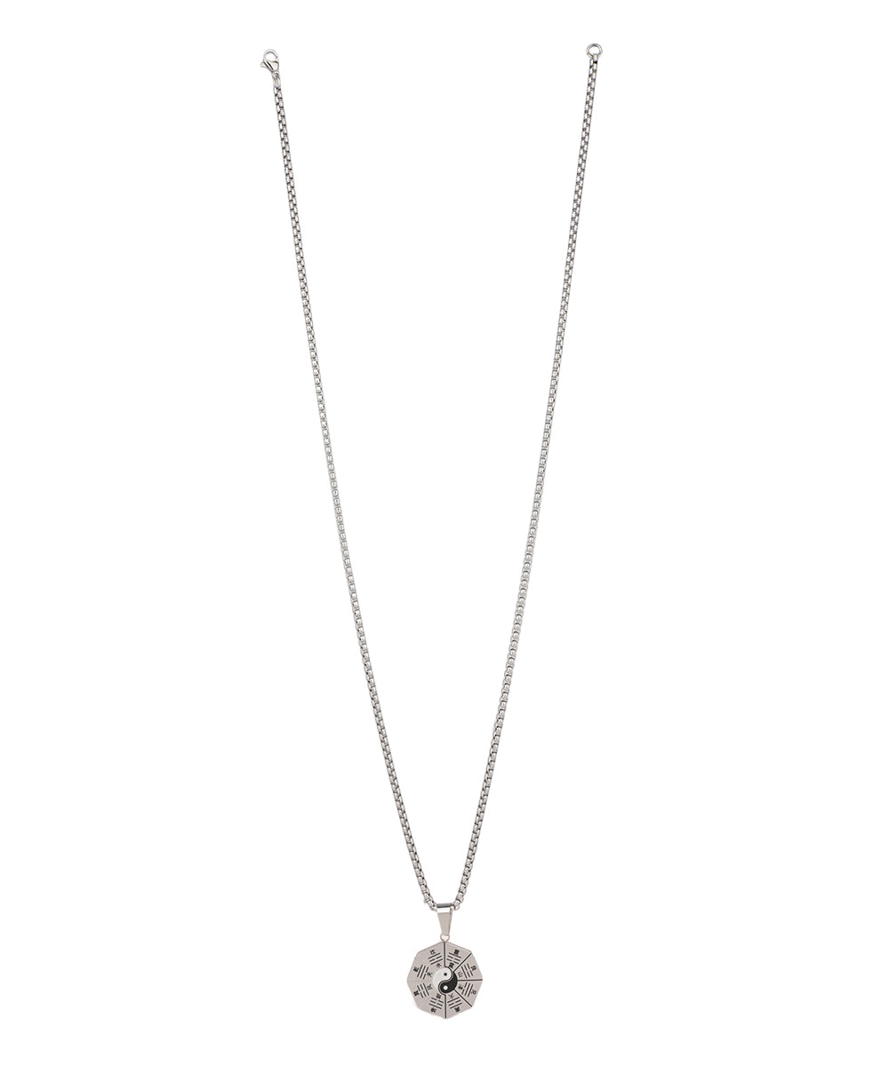 Yin Yang Symbol Pendant Men Necklace | Stylika