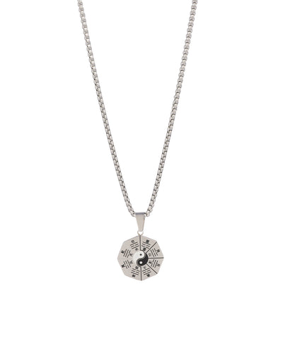 Yin Yang Symbol Pendant Men Necklace | Stylika