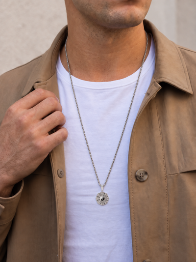 Yin Yang Symbol Pendant Men Necklace | Stylika