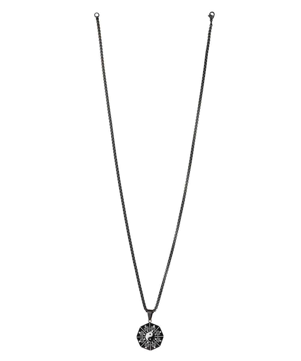 Yin Yang Symbol Pendant Men Necklace | Stylika