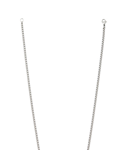 Offset Stripe Tag Pendant Necklace | Stylika