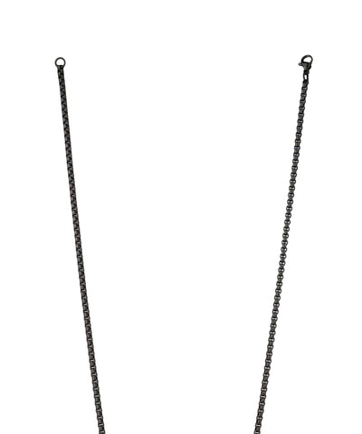 Offset Stripe Tag Pendant Necklace | Stylika
