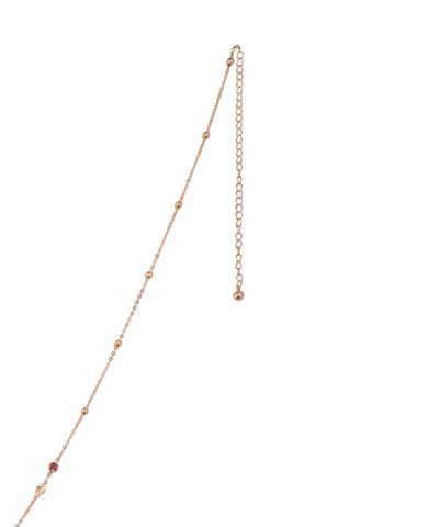 Delicate Beaded Waist Chain with Colorful Stones | Stylika