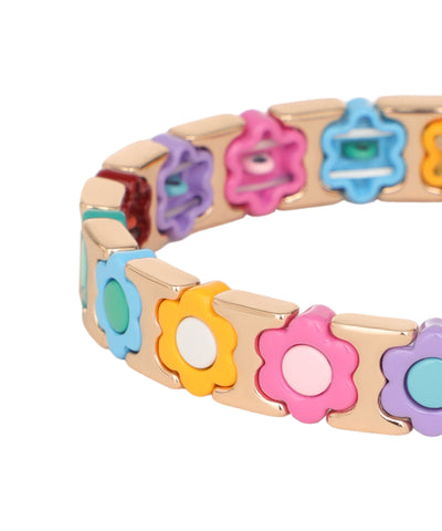 Pressed Petals In Block: Confetti Garden Bracelet | Stylika