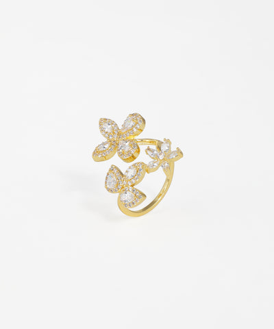 Butterfly Open Statement Ring | Stylika