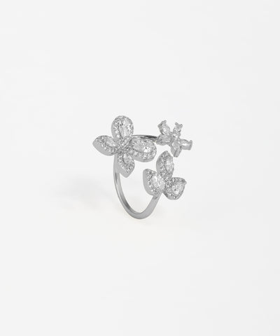 Butterfly Open Statement Ring | Stylika