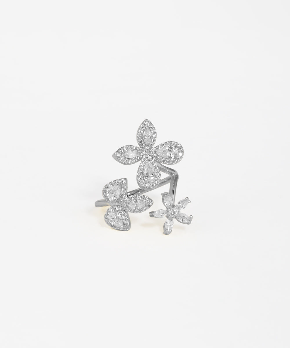 Butterfly Open Statement Ring | Stylika