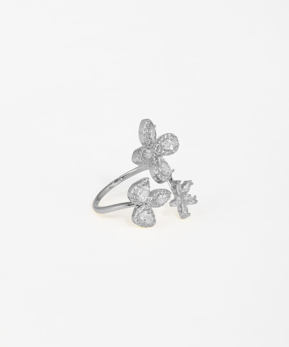 Butterfly Open Statement Ring | Stylika