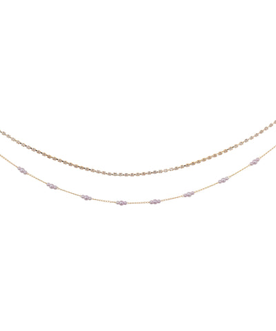 Sparkle Accent Double Layered Waist Chain | Stylika