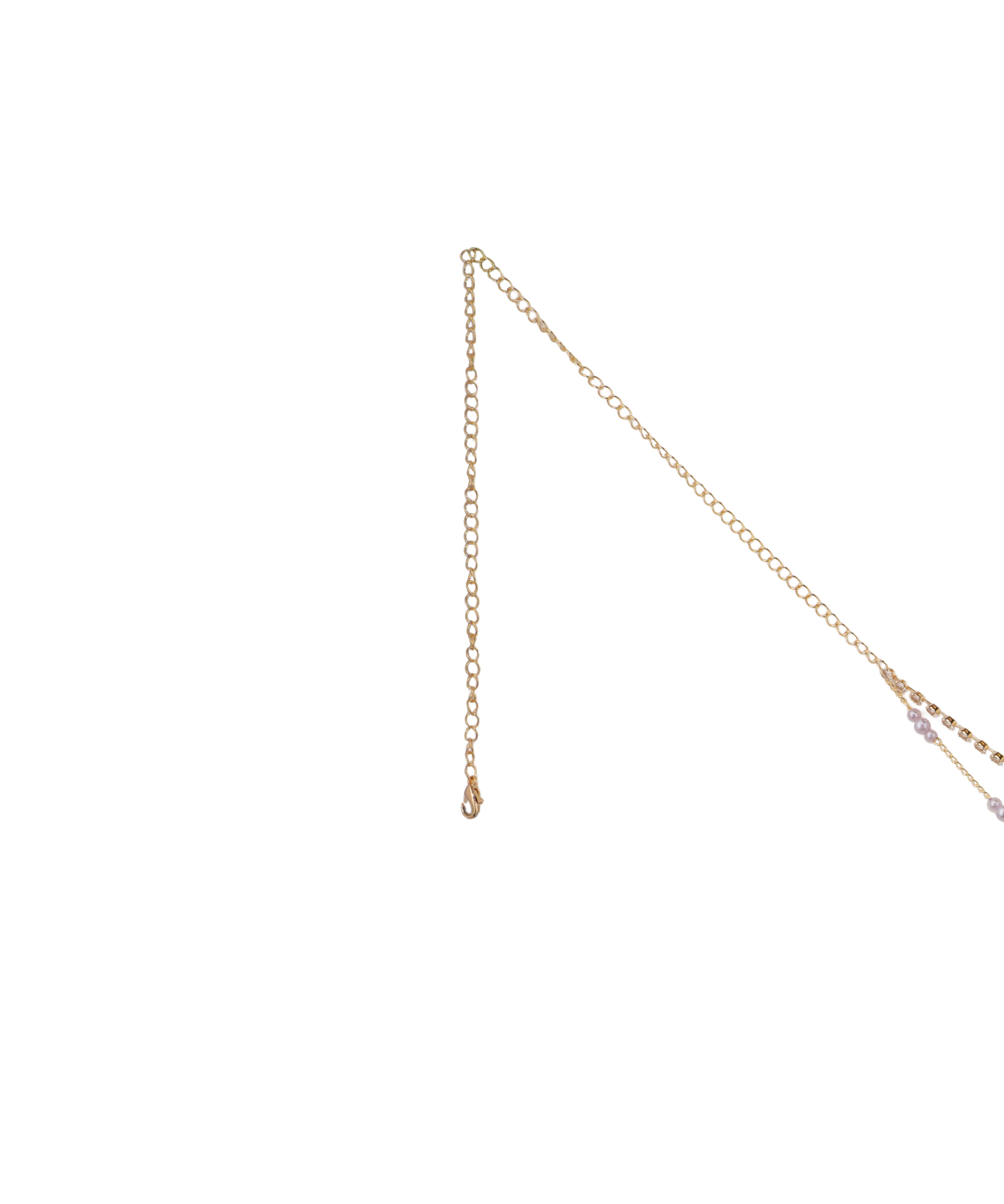 Sparkle Accent Double Layered Waist Chain | Stylika