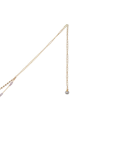 Sparkle Accent Double Layered Waist Chain | Stylika