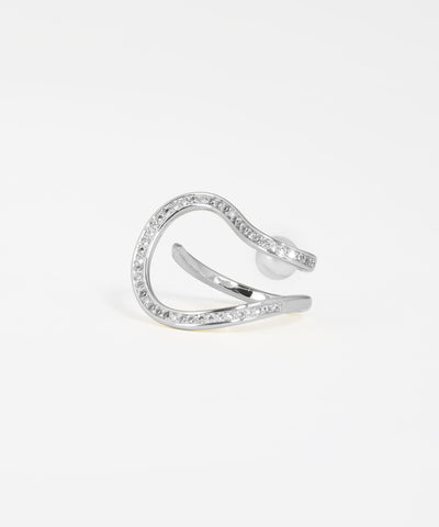 Pearl Loop Statement Ring | Stylika
