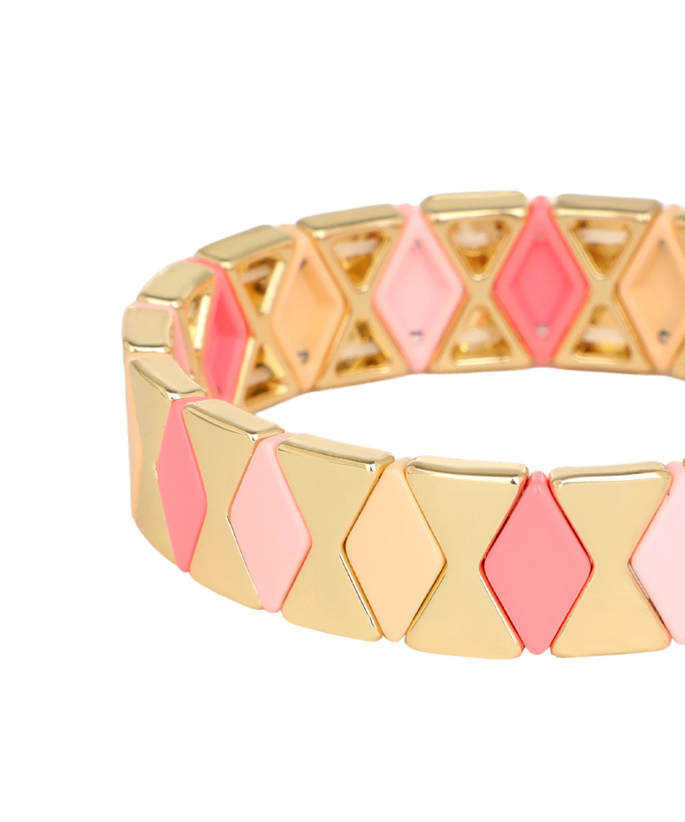 Diamond Notes: Rosé Afternoon Bracelet | Stylika