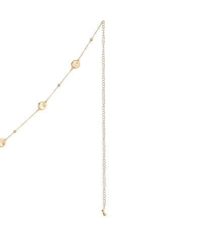 Dainty Disc Station Everyday Waist Chain | Stylika