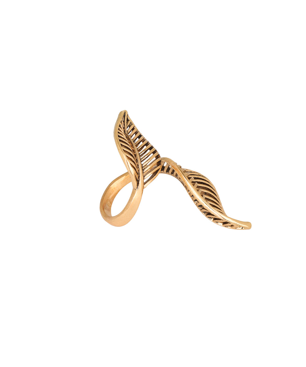Leaf Me Alone Ring | Stylika