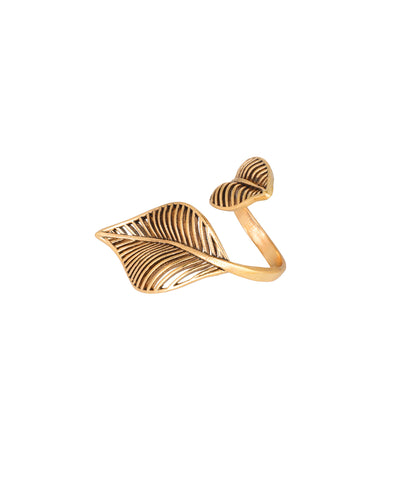 Leaf Me Alone Ring | Stylika
