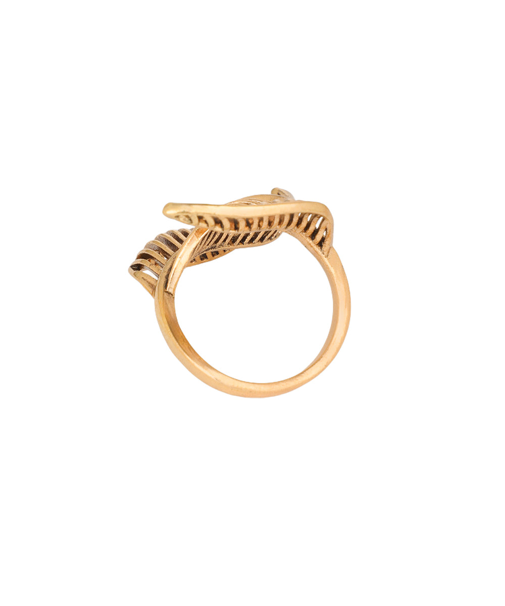Leaf Me Alone Ring | Stylika