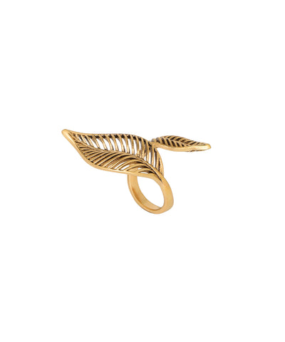 Leaf Me Alone Ring | Stylika