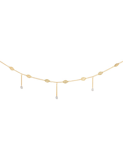Delicate Pearl Drop Waist Chain | Stylika