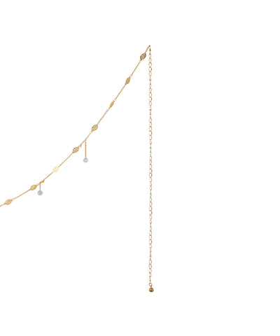 Delicate Pearl Drop Waist Chain | Stylika