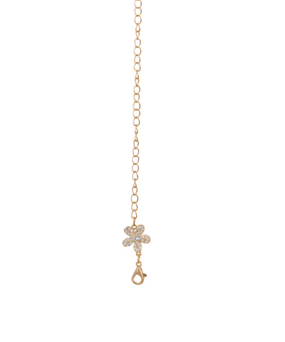 Delicate Beaded Waist Chain with Charm Drop | Stylika