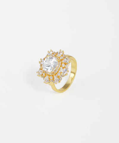 Cushion Cut Halo Ring | Stylika
