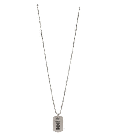 Serenity Prayer Tag Necklace | Stylika