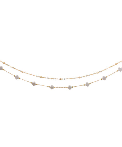Delicate Dual Chain Geometric Accent Waist Chain | Stylika