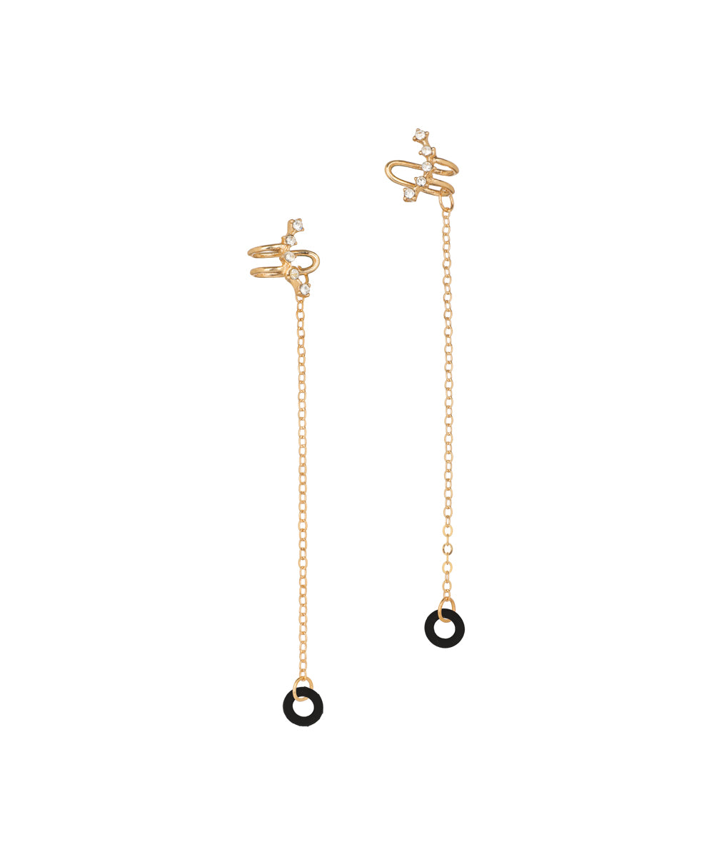 Rhinestone Ear Cuff Chain for AirPods | Stylika