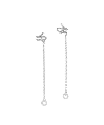 Rhinestone Ear Cuff Chain for AirPods | Stylika