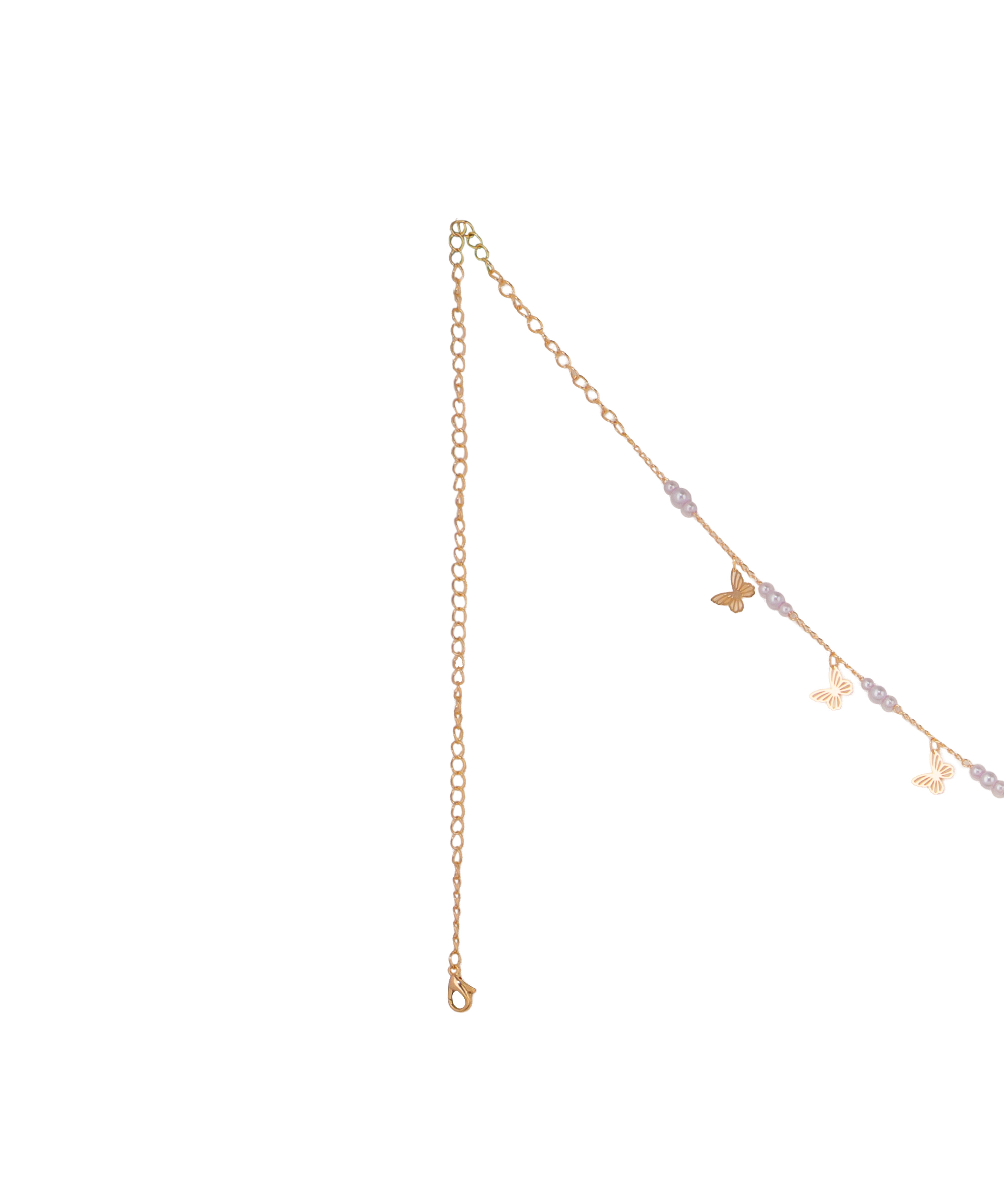 Butterfly Charm Bead Waist Chain | Stylika