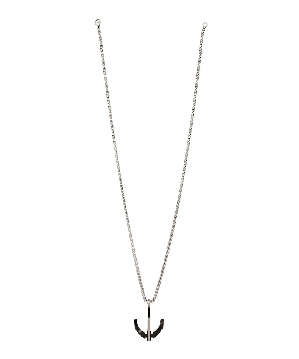 Split Anchor Pendant Necklace | Stylika