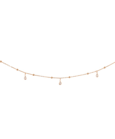 Delicate Teardrop Dangle Waist Chain | Stylika