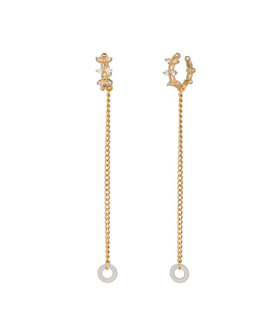 Floral Cluster Ear Cuff Chain for AirPods | Stylika
