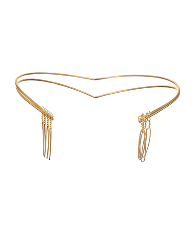 Minimal Double Wire Hair Tiara | Stylika