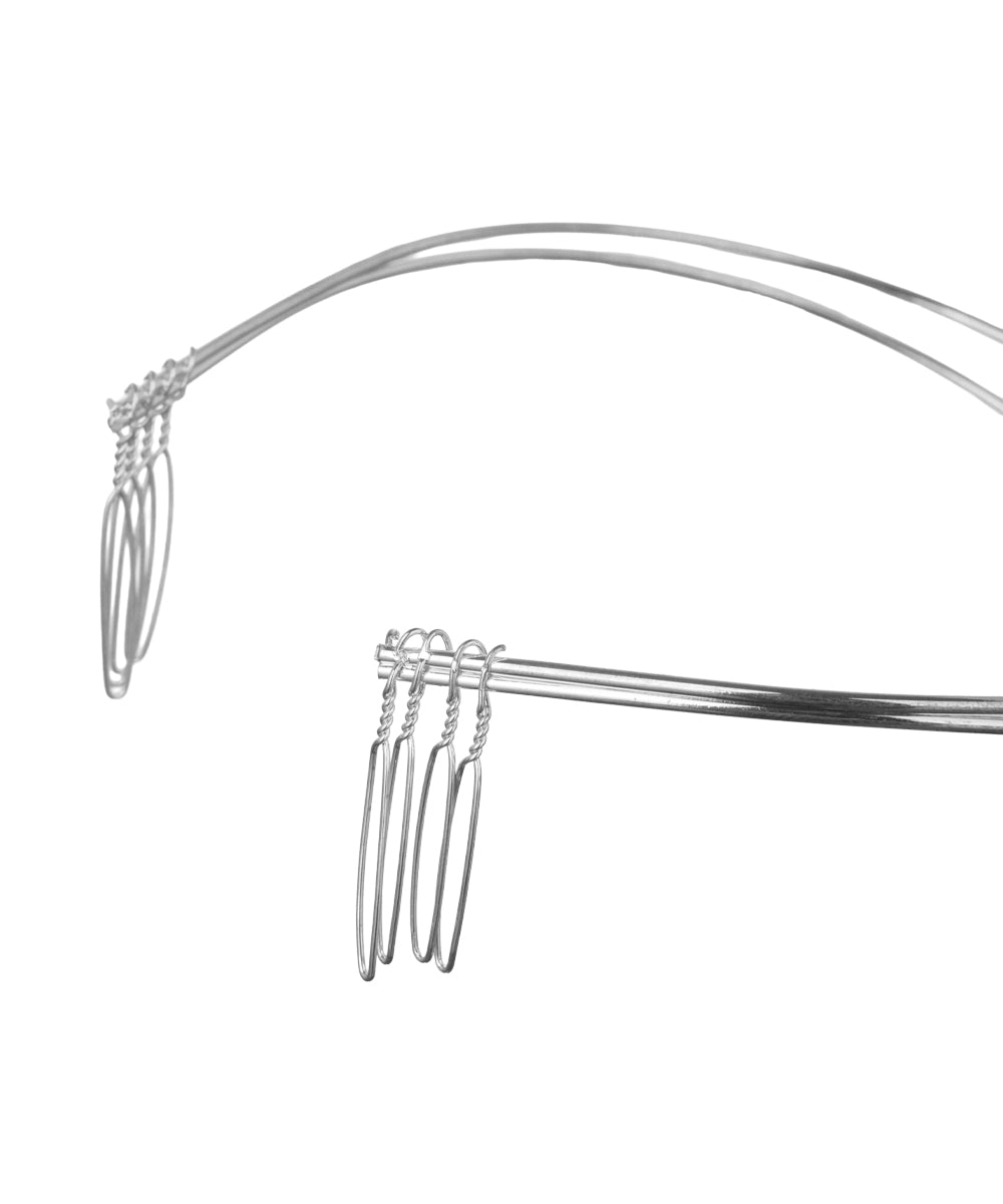 Minimal Double Wire Hair Tiara | Stylika