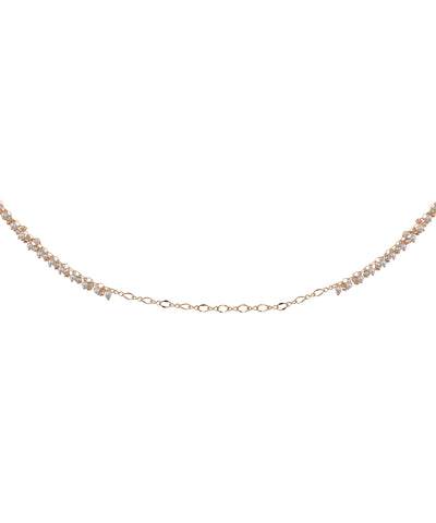 Delicate Beaded Multi-Strand Draped Waist Chain with Tassel | Stylika