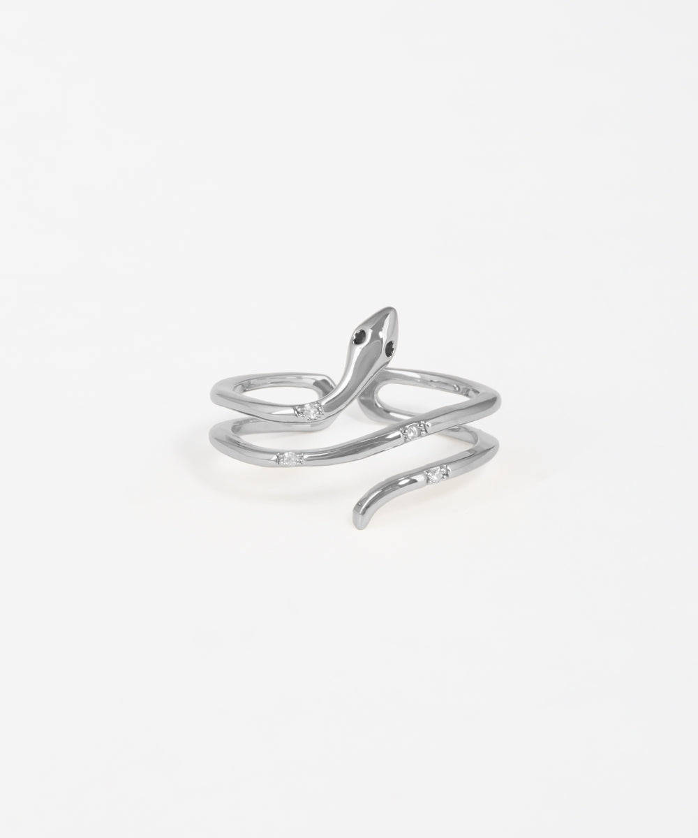 Snake Wrap Design Fashion Statement Ring | Stylika