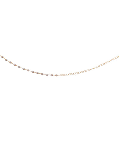 Delicate Chain Waist Chain with Subtle Sparkle Detail | Stylika