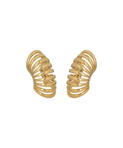 Multi-Band Layered Ear Cuff Earrings | Stylika
