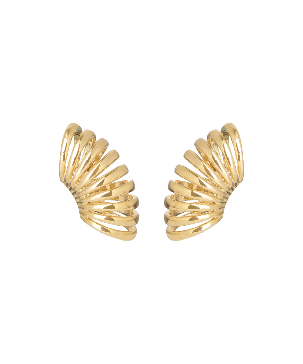 Multi-Band Layered Ear Cuff Earrings | Stylika