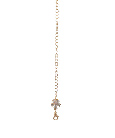 Delicate Chain Waist Chain with Subtle Sparkle Detail | Stylika