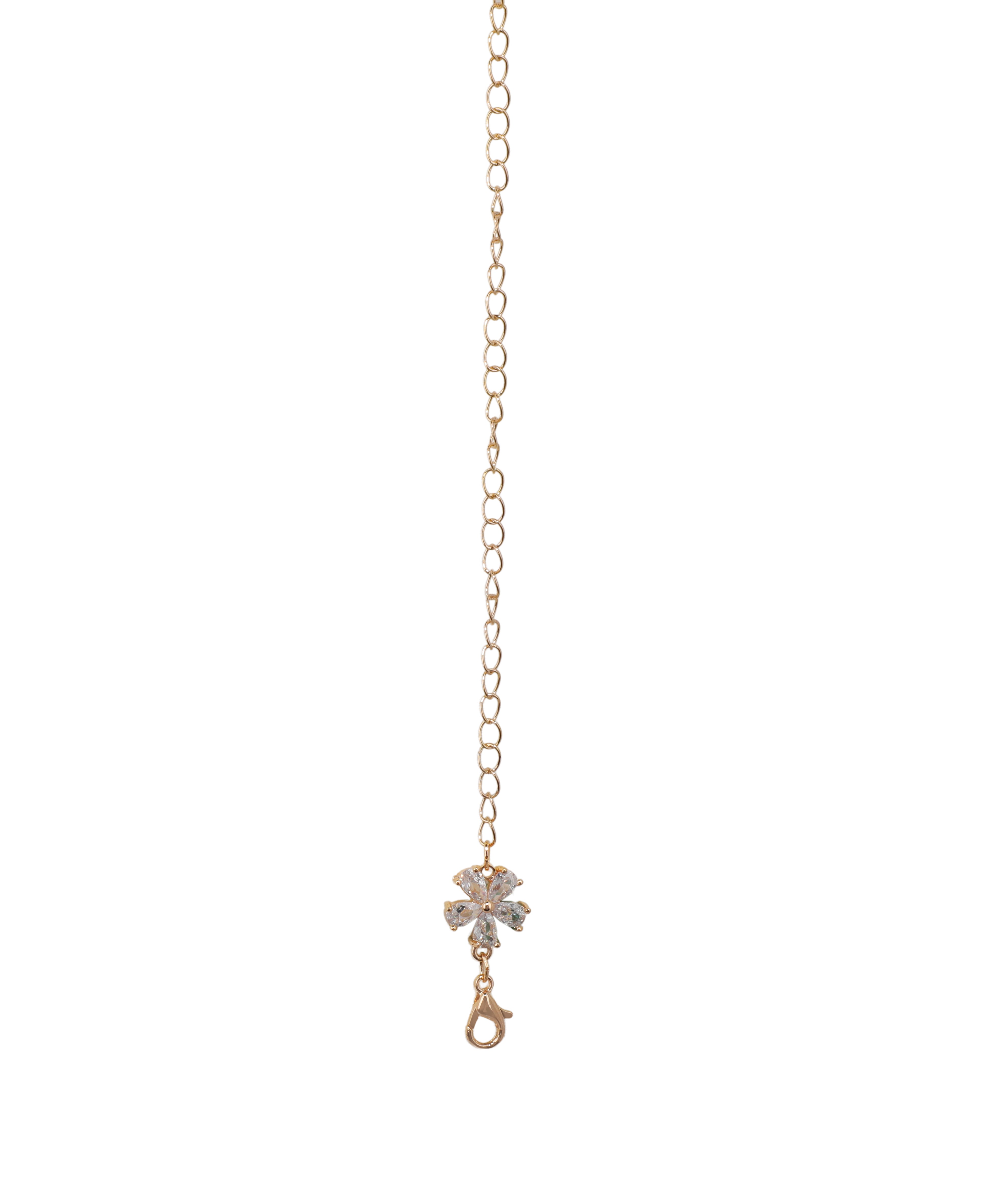 Delicate Chain Waist Chain with Subtle Sparkle Detail | Stylika