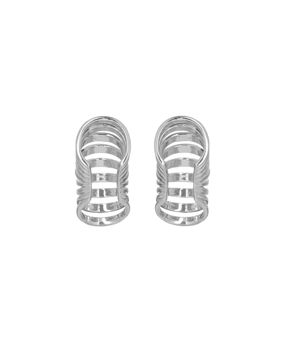 Multi-Band Layered Ear Cuff Earrings | Stylika