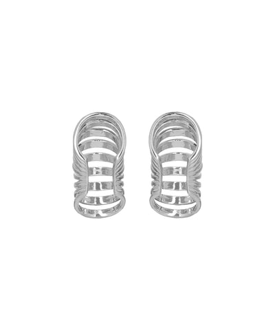 Multi-Band Layered Ear Cuff Earrings | Stylika