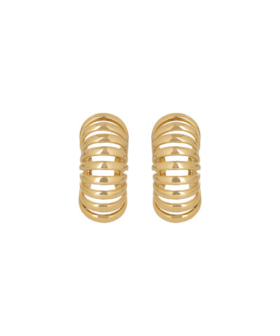 Multi-Band Layered Ear Cuff Earrings | Stylika