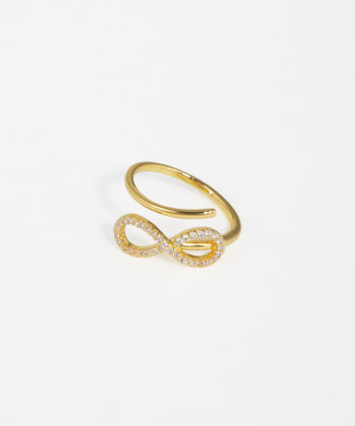 Infinity Motif Adjustable Ring | Stylika