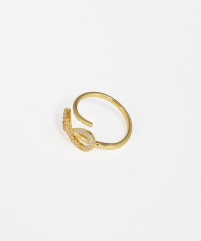 Infinity Motif Adjustable Ring | Stylika