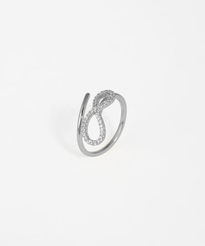 Infinity Motif Adjustable Ring | Stylika