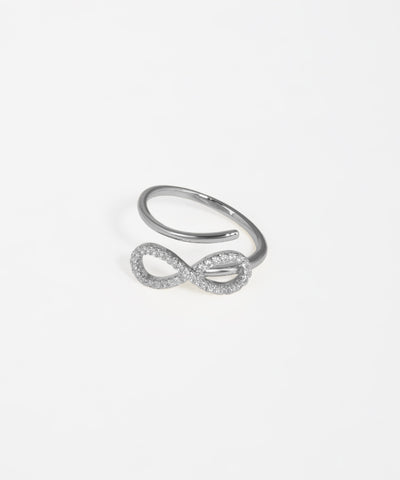 Infinity Motif Adjustable Ring | Stylika